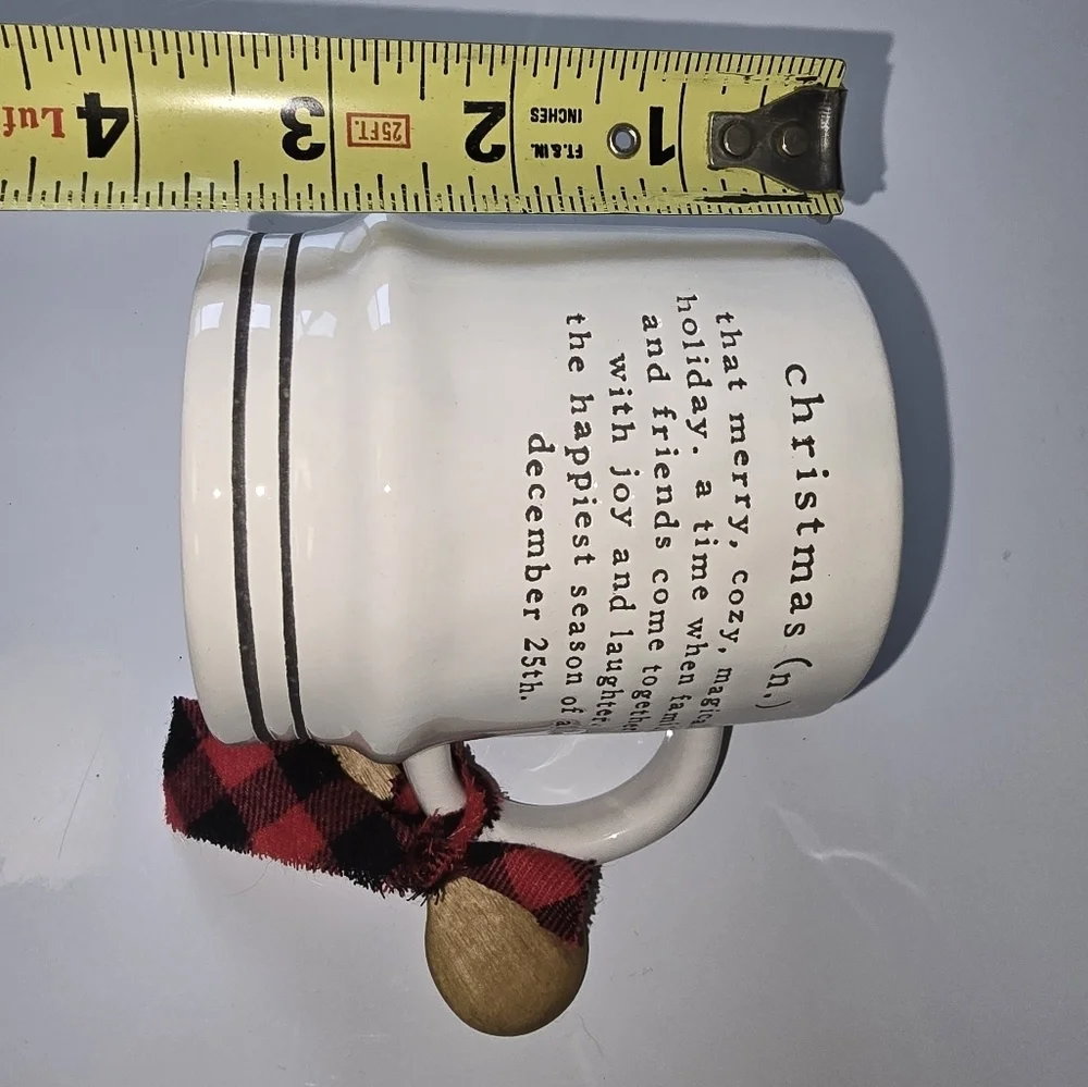 NWOT Mud Pie Christmas Mug - Picture 4 of 5